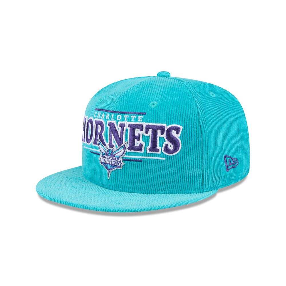 New Era Charlotte Hornets Throwback Display 9FIFTY Snapback Hat - One Size